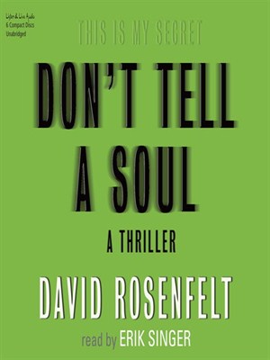 Click this cover for a(n) Audiobook sample of Don't Tell a Soul